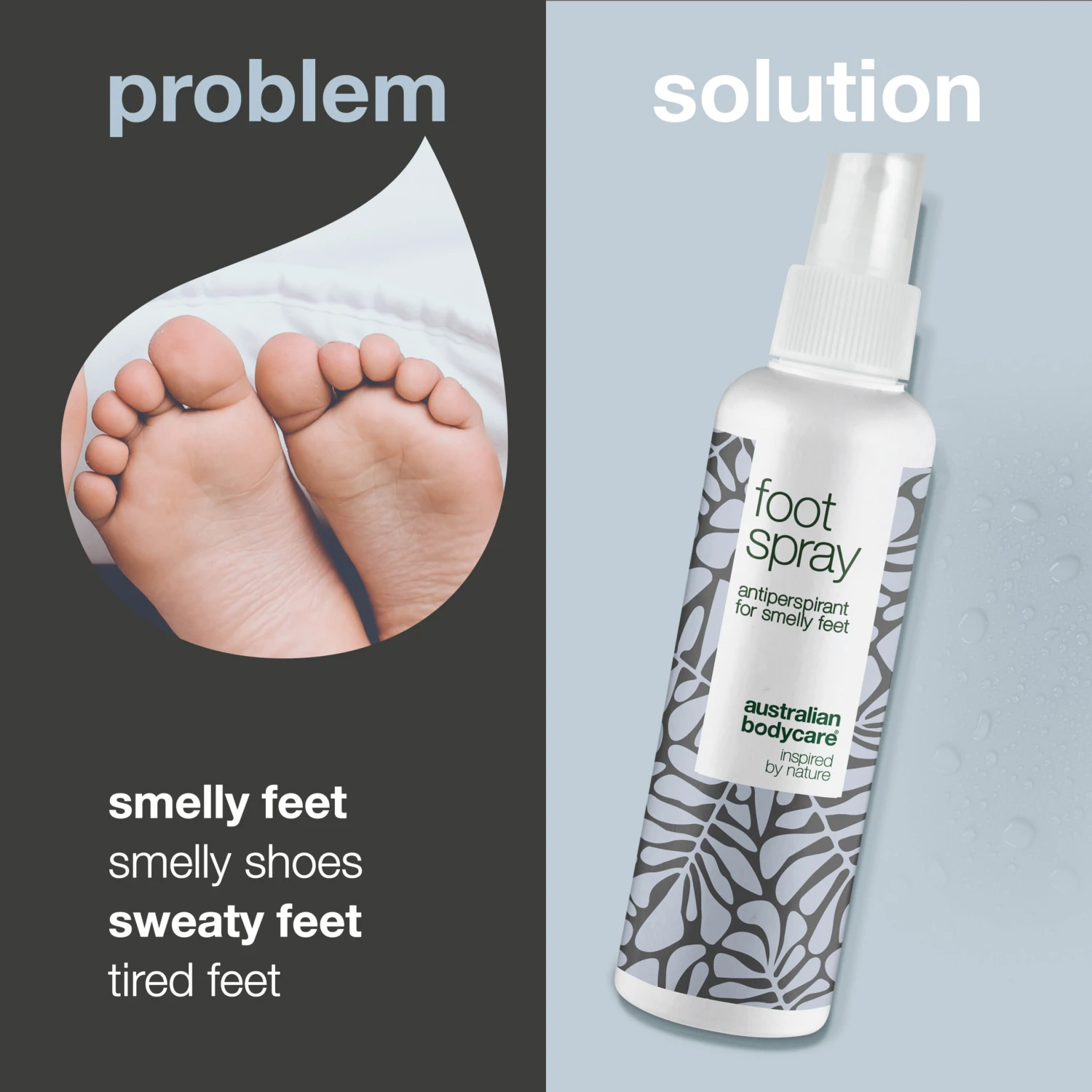 Australian Bodycare Foot Spray Against Smelly Feet — Antiperspirant Foot Spray For Smelly And Sweaty Feet And Toes - Image 2