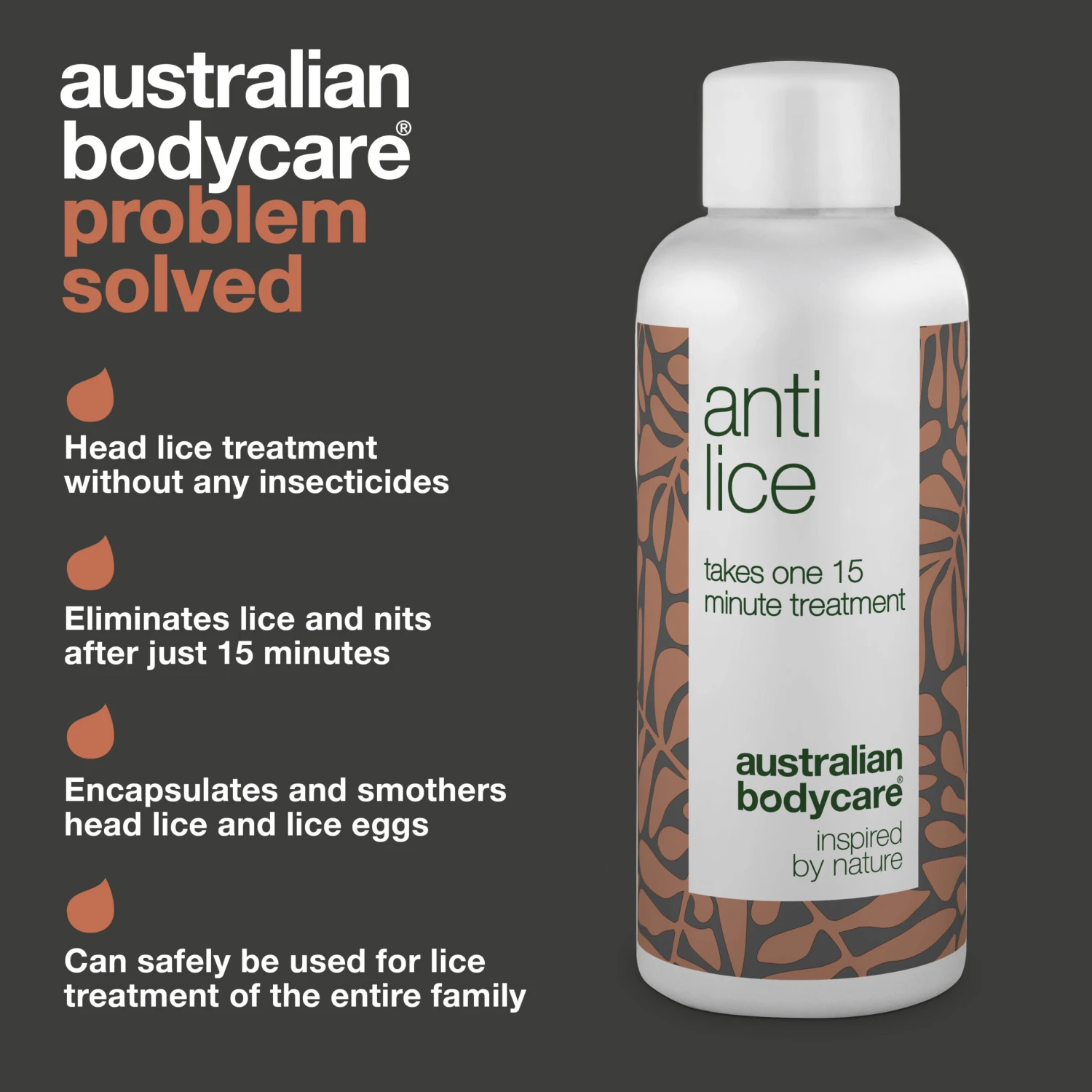 Australian Bodycare Lice Treatment-Effective Cure For Lice And Eggs In 15 Minutes — Non-toxic Lice Treatment With Natural Ingredients. Encapsulates And Suffocates Lice And Eggs. Paraben And Insecticide-free. - Image 3