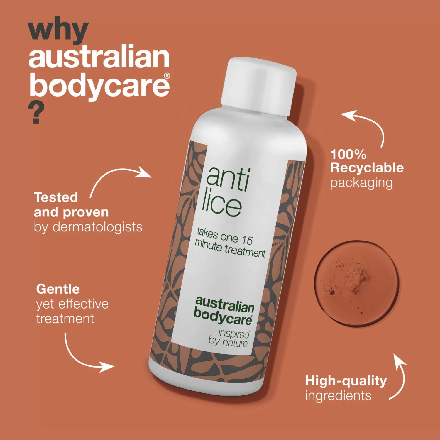 Australian Bodycare Lice Treatment-Effective Cure For Lice And Eggs In 15 Minutes — Non-toxic Lice Treatment With Natural Ingredients. Encapsulates And Suffocates Lice And Eggs. Paraben And Insecticide-free. - Image 4