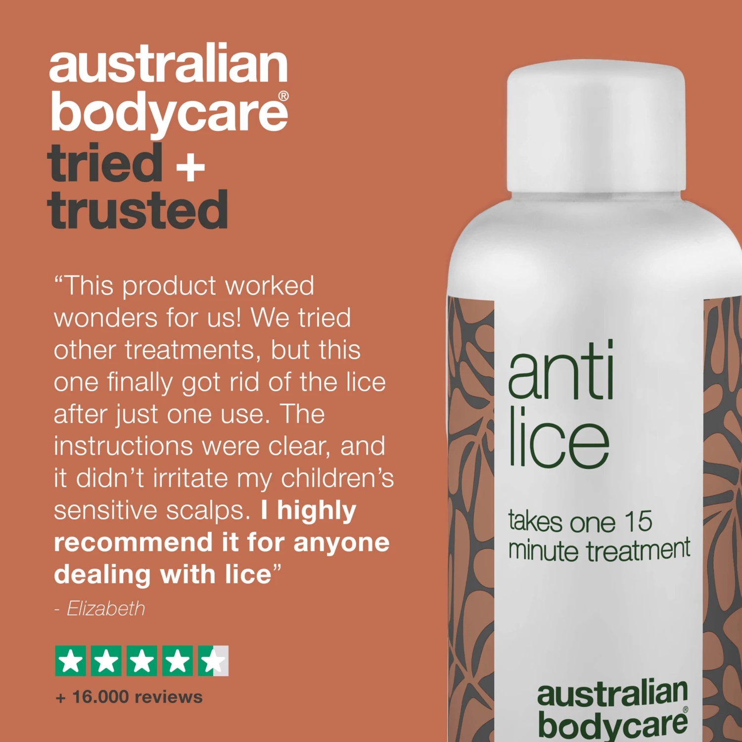 Australian Bodycare Lice Treatment-Effective Cure For Lice And Eggs In 15 Minutes — Non-toxic Lice Treatment With Natural Ingredients. Encapsulates And Suffocates Lice And Eggs. Paraben And Insecticide-free. - Image 5