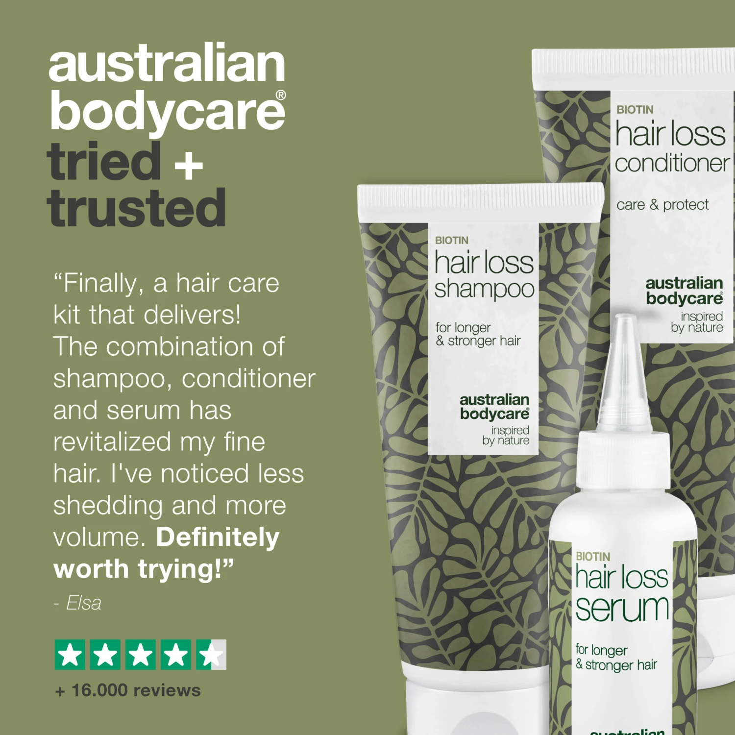 Australian Bodycare Hair Loss Product Kit With Biotin And Capilia Longa — 3 Products For Fine, Thin Hair, Hair Loss, Receding Hairline And Hair Thinning - Image 5