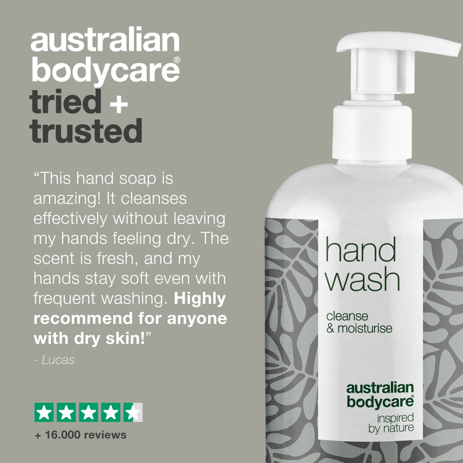 Australian Bodycare Liquid Hand Soap For Dry Hands With Tea Tree Oil — Liquid Hand Wash For Effective Cleansing Of Bacteria And Dirt - Image 5