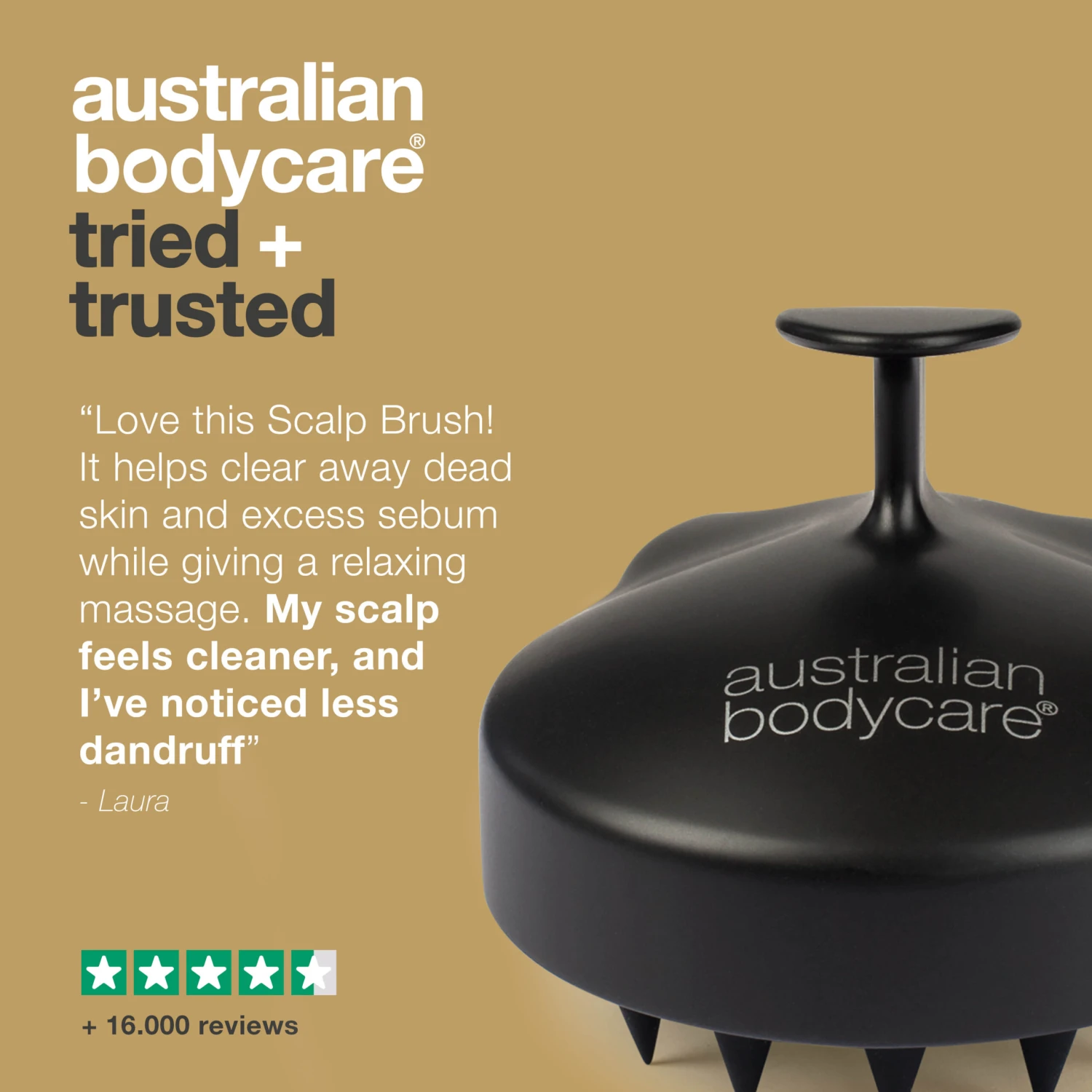 Australian Bodycare Scalp Brush For Dry Scalp And Hair Loss — Scalp Massage For Dandruff, Dry Scalp And Hair Loss - Image 5