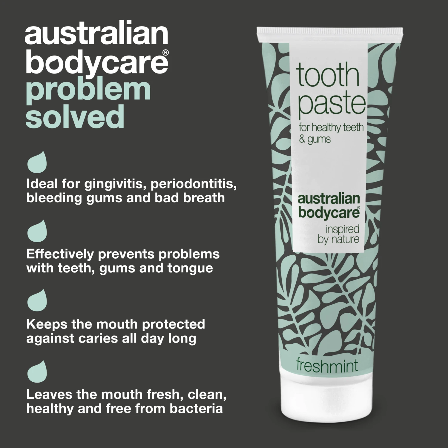 Australian Bodycare Tea Tree Oil Tooth Paste For Healthy Teeth And Gums — For The Daily Care Of Gingivitis And Oral Thrush - Image 3