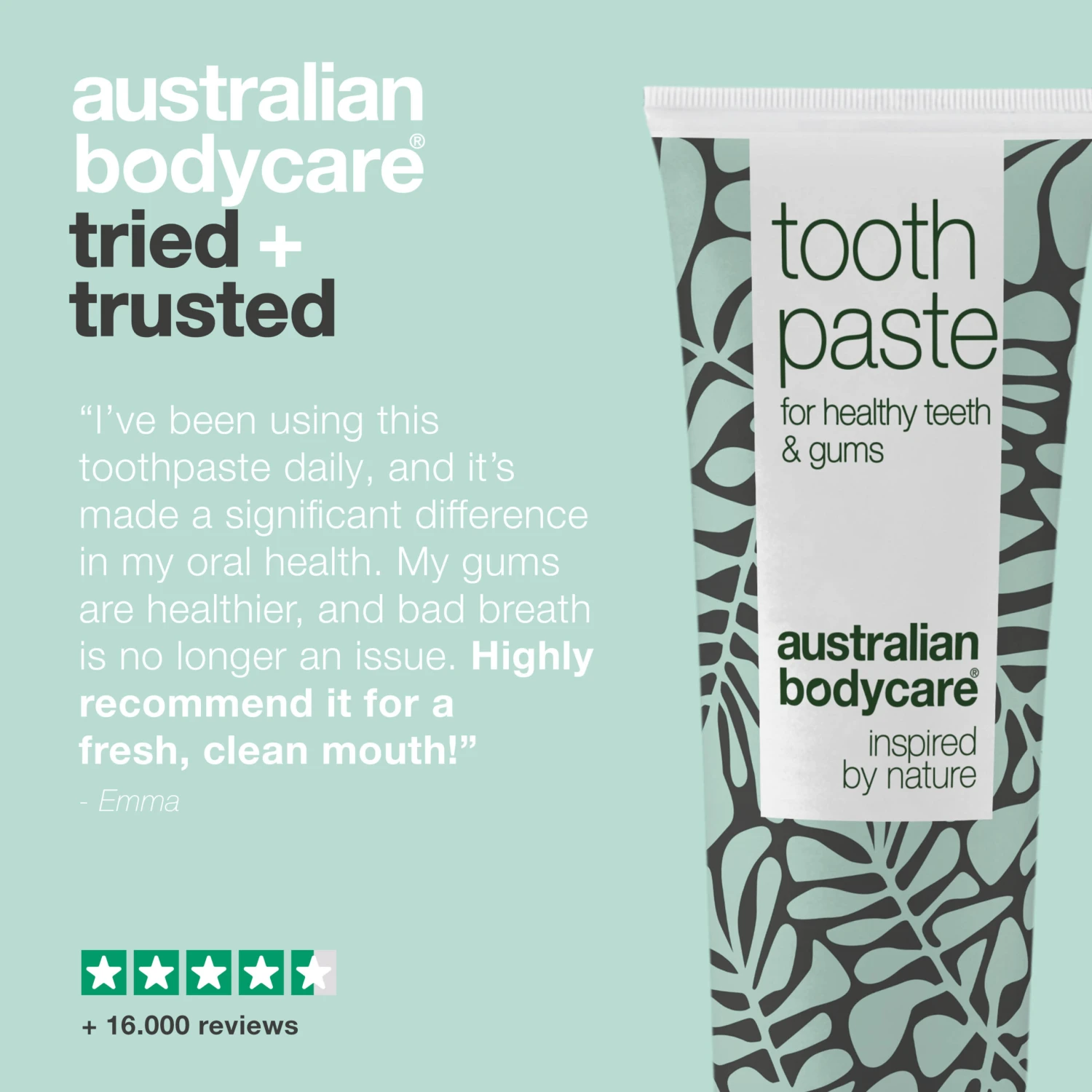 Australian Bodycare Tea Tree Oil Tooth Paste For Healthy Teeth And Gums — For The Daily Care Of Gingivitis And Oral Thrush - Image 5
