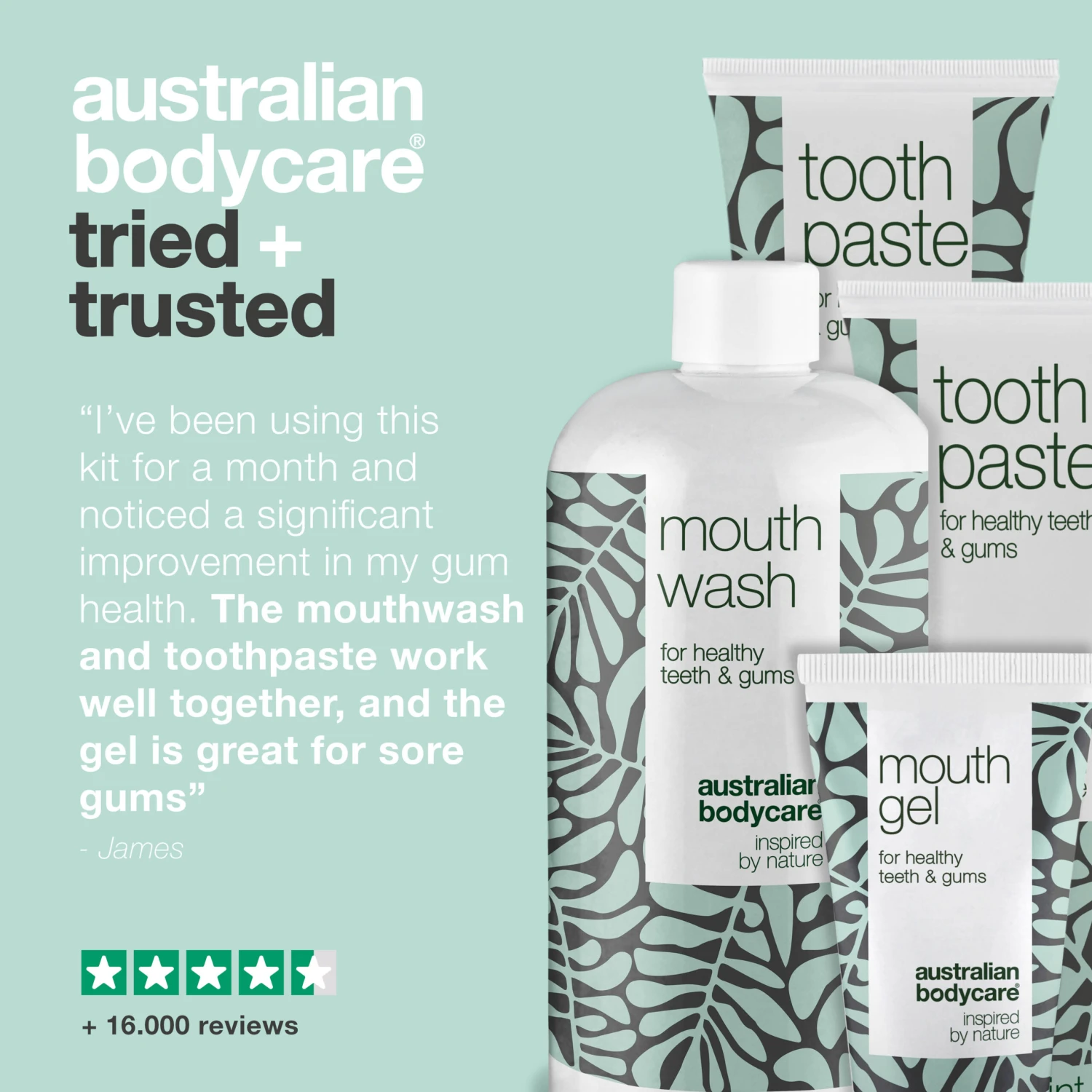 Australian Bodycare Mouth Care Kit With 4 Products With Tea Tree Oil — For Daily Care Of Oral Thrush, Periodontal Disease And Gingivitis - Image 5