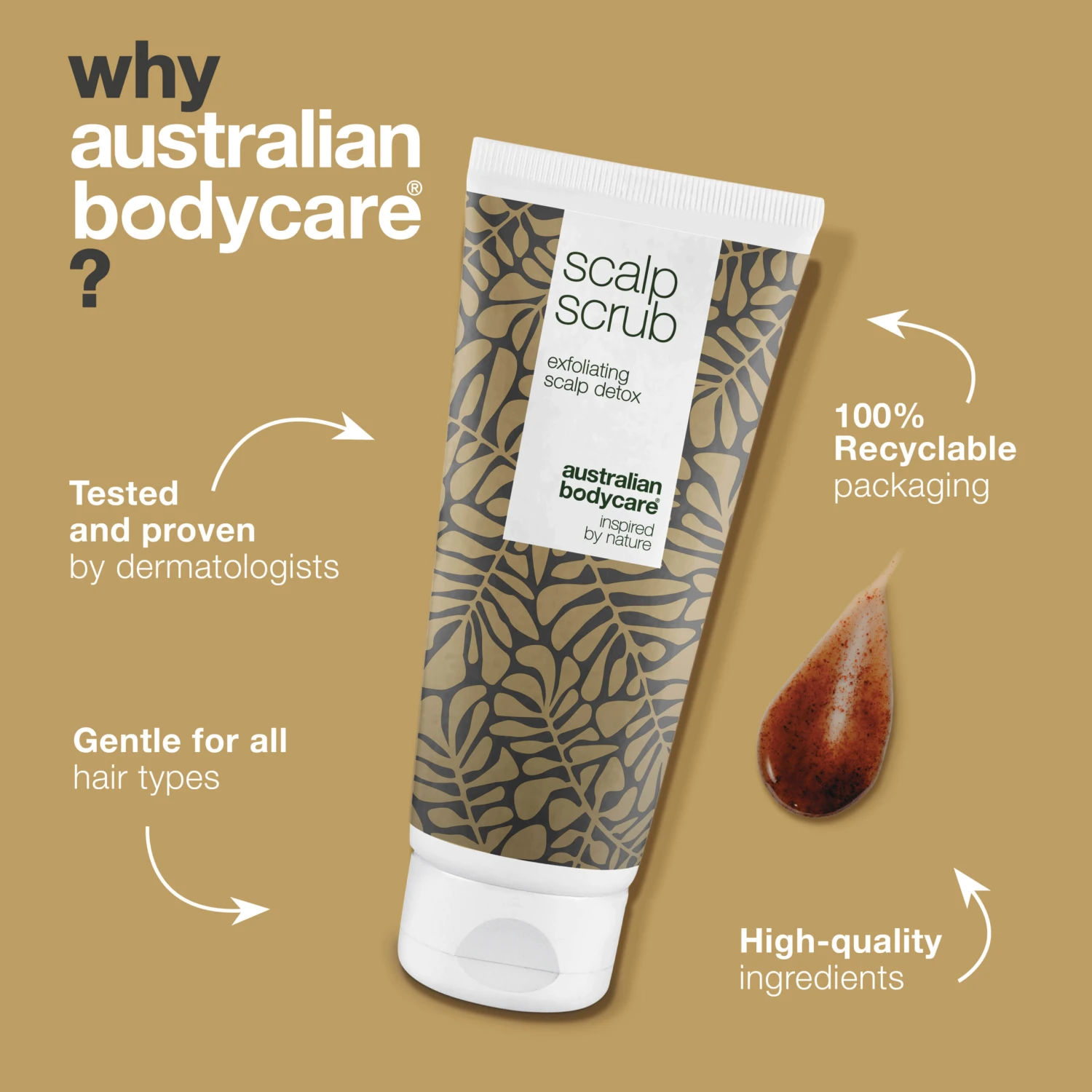 Australian Bodycare Exfoliating Scalp Scrub — Scalp Exfoliator For Pimples, Dandruff, Dry Or Oily Scalp - Image 4