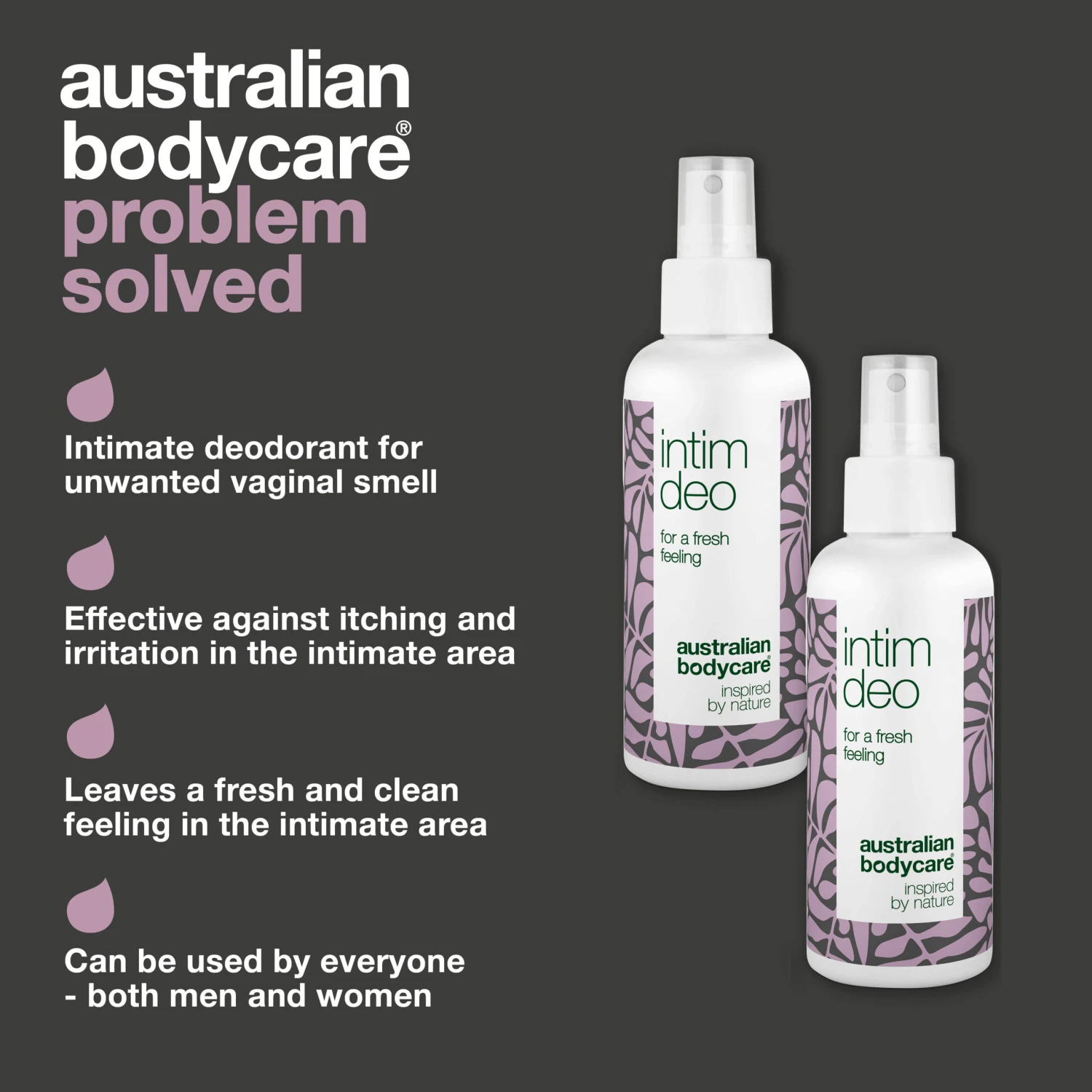 Australian Bodycare 2x Intimate Deodorant For Vaginal Smell β Intimate Deodorant Against Unwanted Vaginal Smell & Discomfort - Image 3