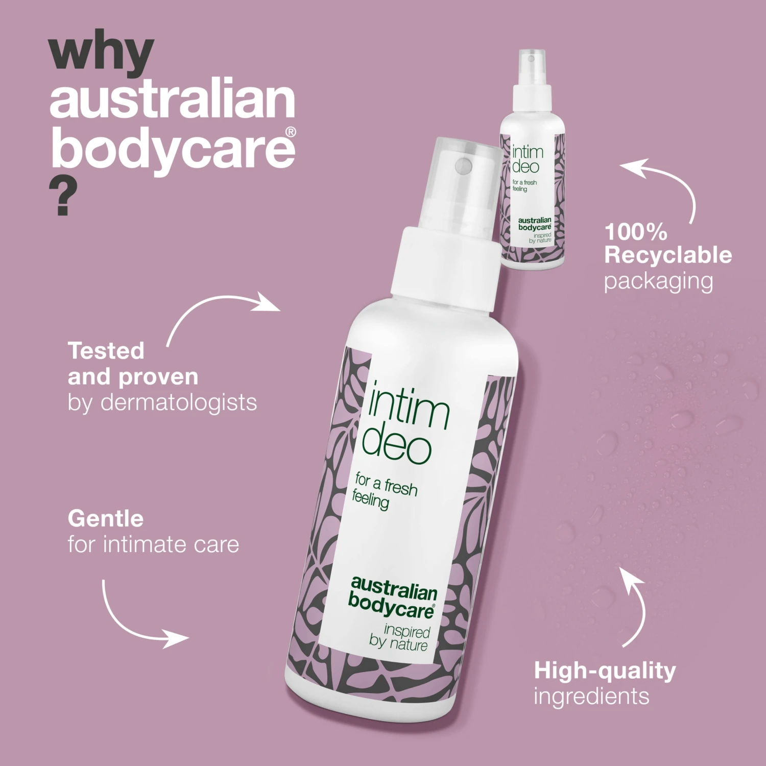 Australian Bodycare 2x Intimate Deodorant For Vaginal Smell β Intimate Deodorant Against Unwanted Vaginal Smell & Discomfort - Image 4