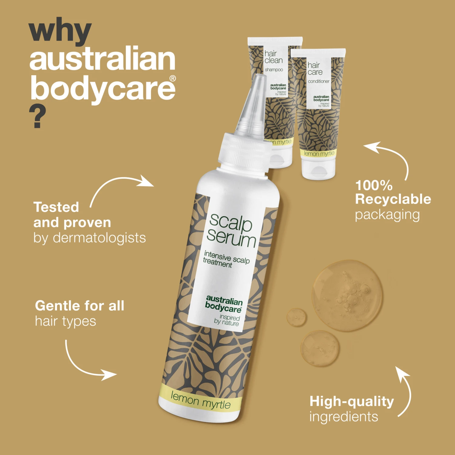 Australian Bodycare Kit For Scalp Care With Lemon Myrtle — 3x Products With Tea Tree Oil And Lemon Myrtle For Dandruff And Dry Scalp - Image 4