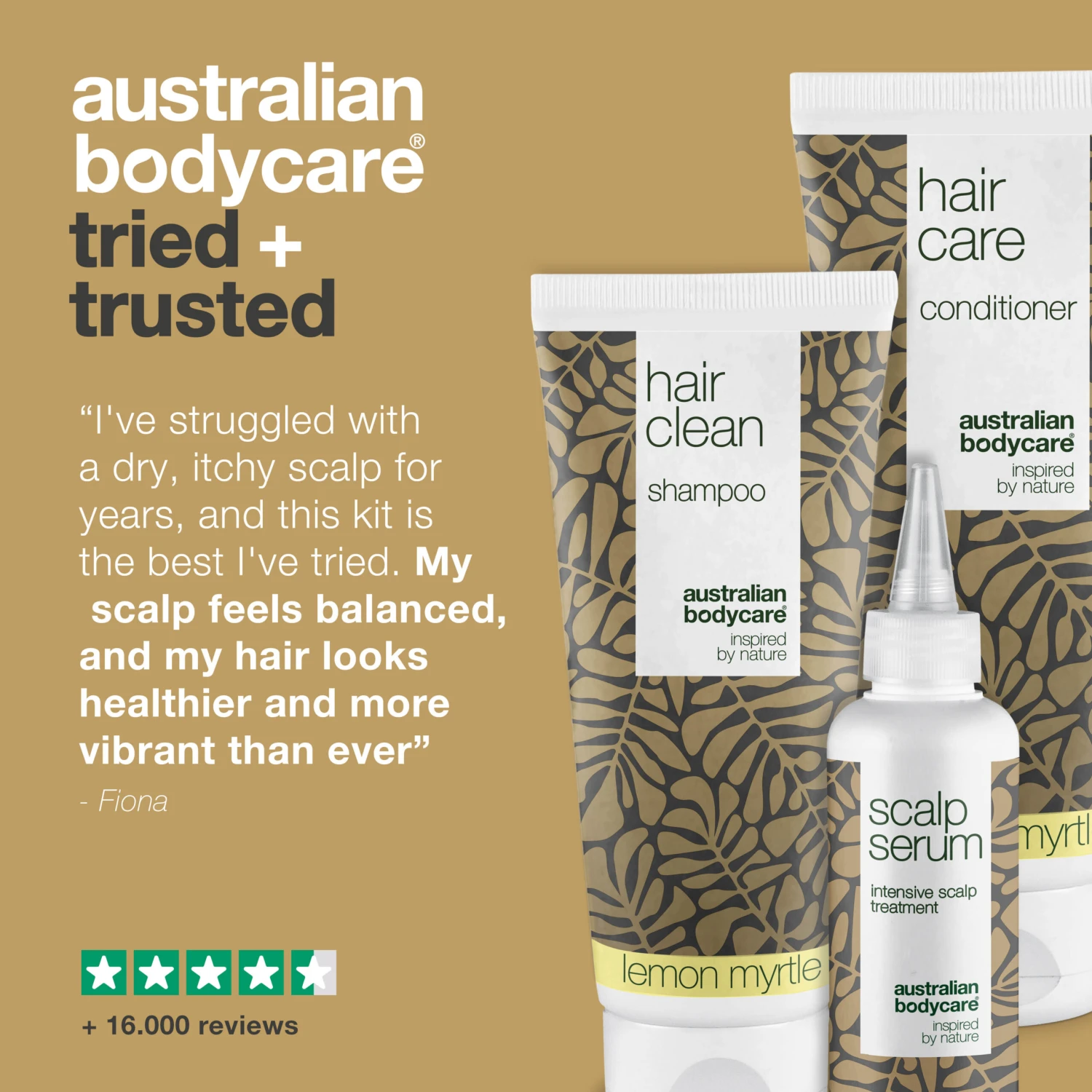 Australian Bodycare Kit For Scalp Care With Lemon Myrtle — 3x Products With Tea Tree Oil And Lemon Myrtle For Dandruff And Dry Scalp - Image 5