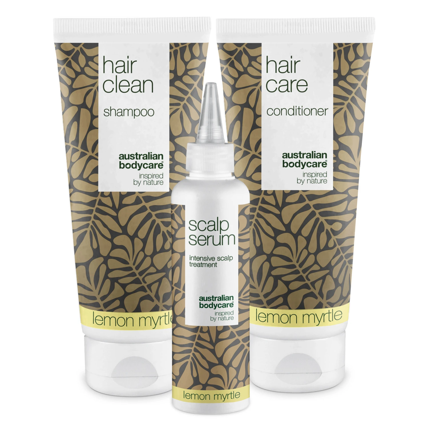 Australian Bodycare Kit For Scalp Care With Lemon Myrtle — 3x Products With Tea Tree Oil And Lemon Myrtle For Dandruff And Dry Scalp