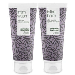 Australian Bodycare XL Intimate Shaving Kit — Large Intimate Shaving Gel And Aftershave Balm For Ingrown Hairs