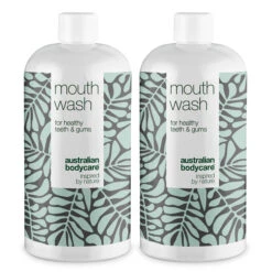 Australian Bodycare 2 X Mouthwash For Bad Breath And Bad Taste In The Mouth — For Daily Care Of Thrush And Gingivitis