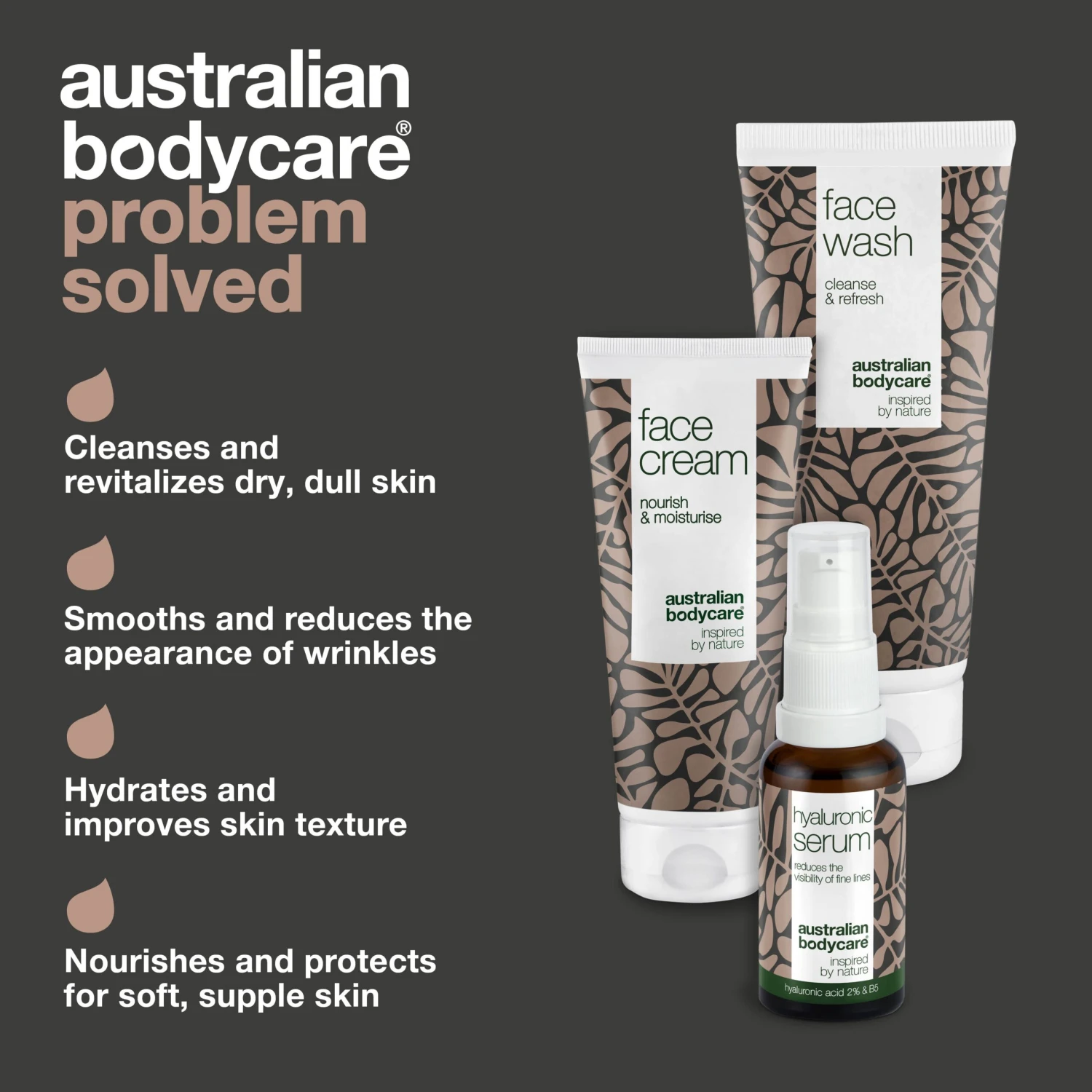 Australian Bodycare Hyaluronic Acid Booster Set For A Smooth And Glowing Skin — 3 Products To Add Lots Of Glow And Minimise Wrinkles And Fine Lines - Image 3