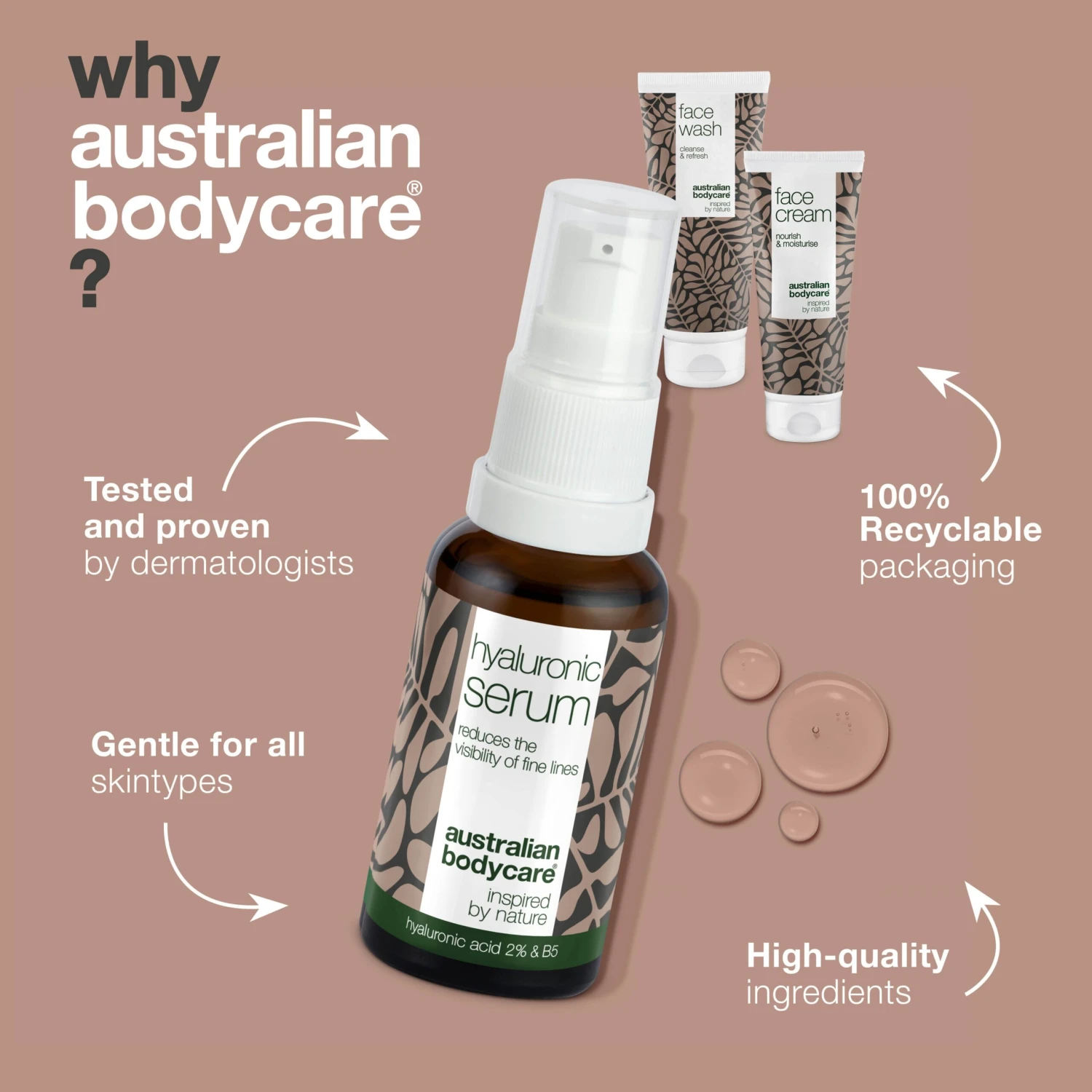 Australian Bodycare Hyaluronic Acid Booster Set For A Smooth And Glowing Skin — 3 Products To Add Lots Of Glow And Minimise Wrinkles And Fine Lines - Image 4