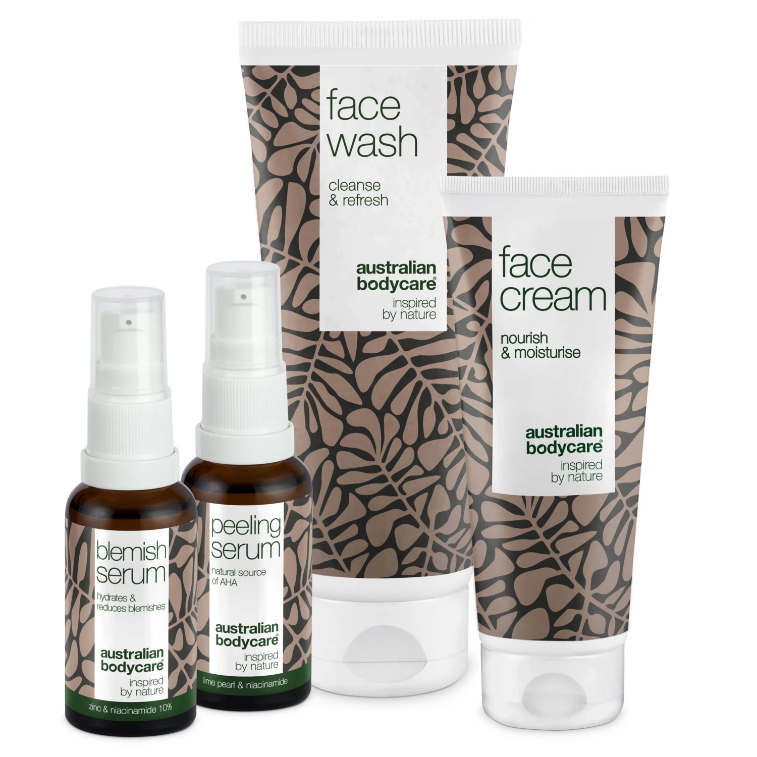 Australian Bodycare Skin Care Set For Congested Skin And Spots On Face — 4 Deep Cleansing Skin Care Products For Oily Skin, Pimples, And Blackheads