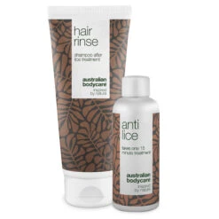 Australian Bodycare 2 Products For Head Lice Treatment — Head Lice Cure And Preventive Head Lice Shampoo