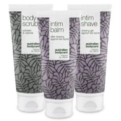 Australian Bodycare Intimate Shaving Without Ingrown Hair & Shaving Bumps — 3 Products Against Razor Bumps And Ingrown Due To Pubic Hair Shaving