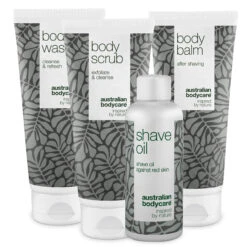 Australian Bodycare Body Shaving Set Against Red Razor Bumps — Eliminate Ingrown Hair, Strawberry Legs And Razor Burn