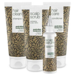 Australian Bodycare 4–pack For Dandruff And Dry Scalp — Hair Products For Dandruff, Dry Scalp, Itching, Or Greasy Hair