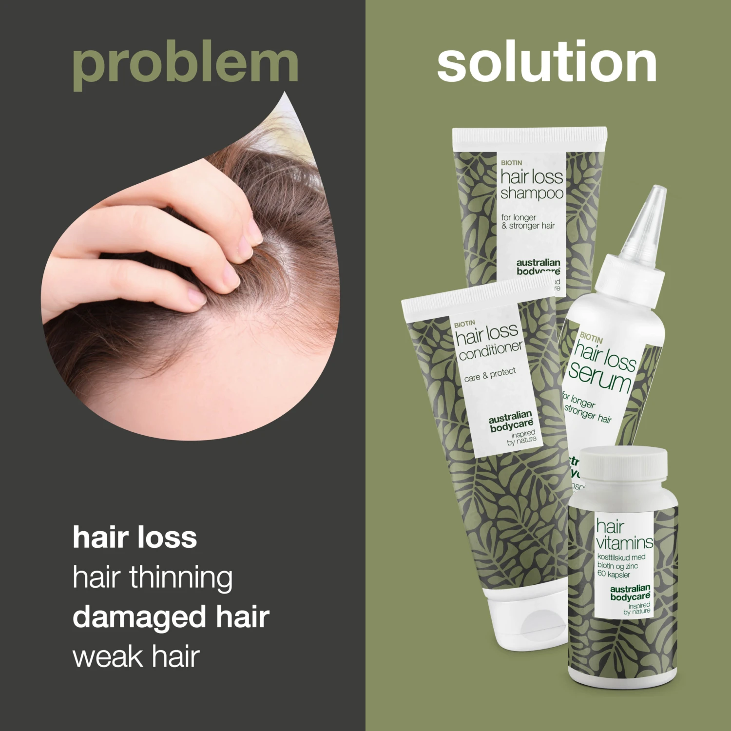 Australian Bodycare 4 Products For Hair Loss And Thinning Hair — Hair Loss Products With Biotin, Tea Tree Oil And Capilia Longa - Image 2