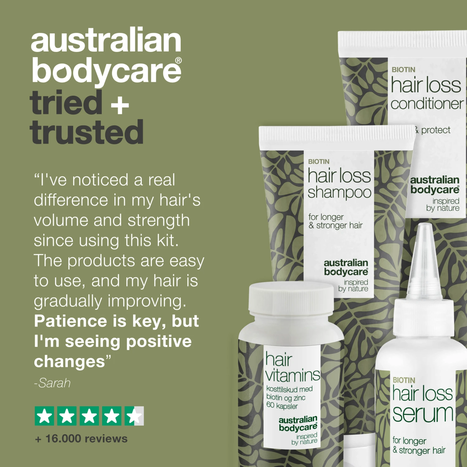 Australian Bodycare 4 Products For Hair Loss And Thinning Hair — Hair Loss Products With Biotin, Tea Tree Oil And Capilia Longa - Image 5