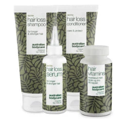 Australian Bodycare 4 Products For Hair Loss And Thinning Hair — Hair Loss Products With Biotin, Tea Tree Oil And Capilia Longa