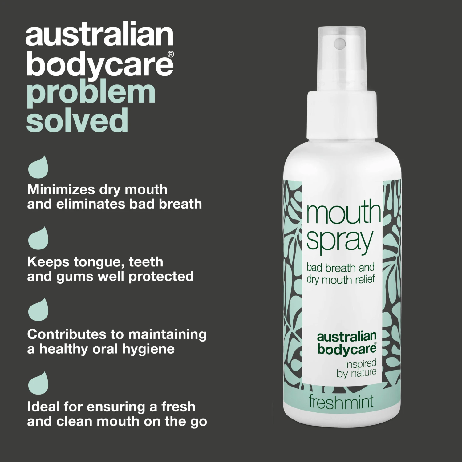 Australian Bodycare Refreshing Mouth Spray For Bad Breath And Dry Mouth — Soothing And Refreshing Mouth Spray For Tongue And Gums With Natural Ingredients. Keeps Your Mouth Fresh And Hydrated, Tackling Bad Breath And Dry Mouth Effectively. - Image 3