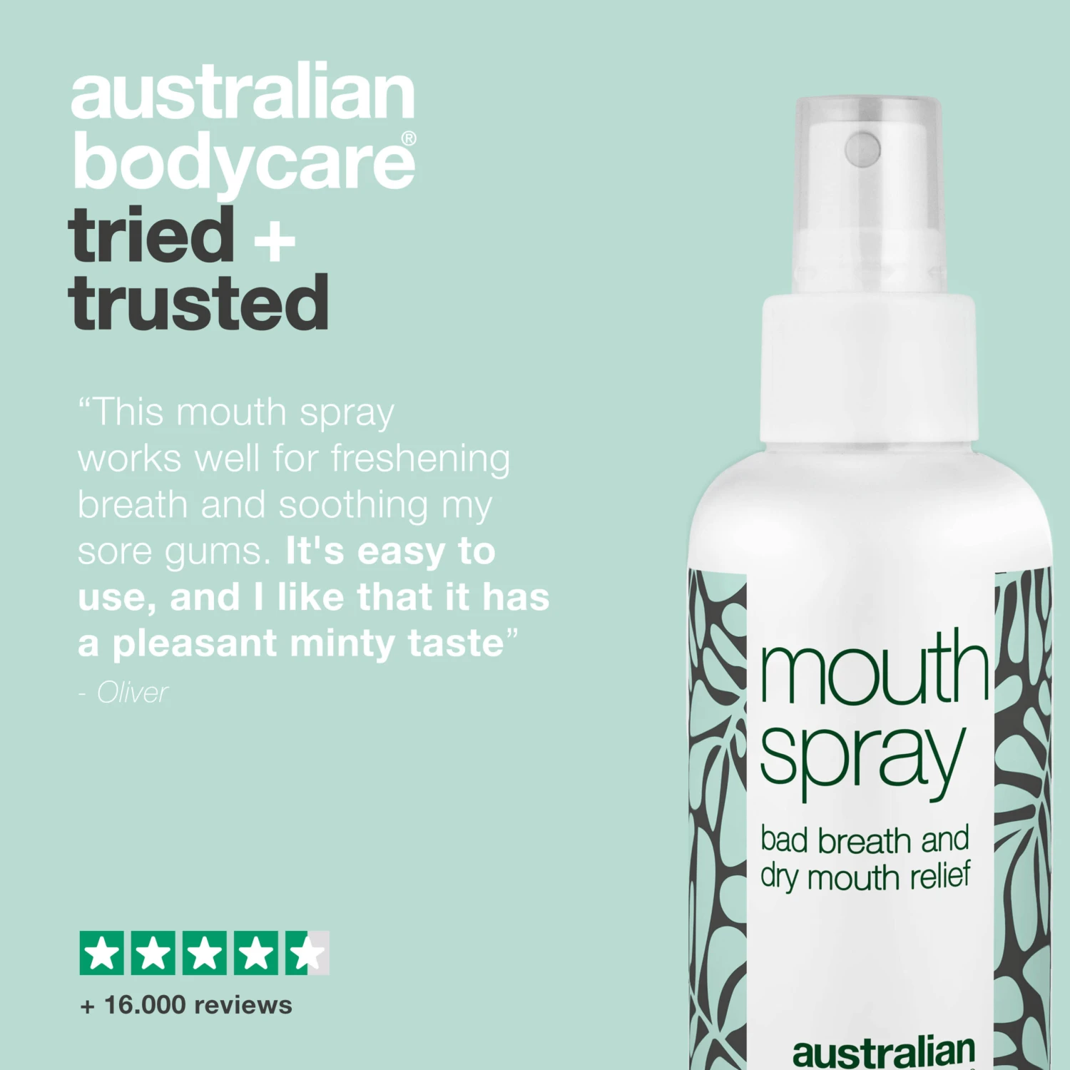 Australian Bodycare Refreshing Mouth Spray For Bad Breath And Dry Mouth — Soothing And Refreshing Mouth Spray For Tongue And Gums With Natural Ingredients. Keeps Your Mouth Fresh And Hydrated, Tackling Bad Breath And Dry Mouth Effectively. - Image 5