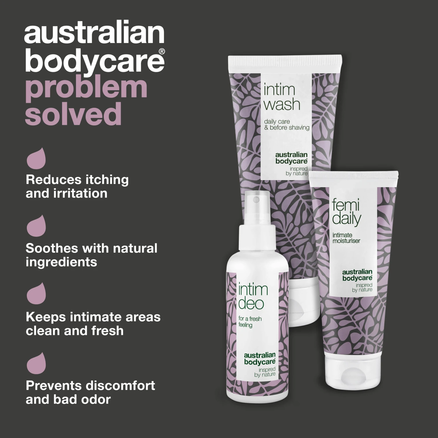 Australian Bodycare Kit For Bacterial Vaginosis (BV)β Intimate Products Towards Unwanted Odour, Itch And Skin Irritation - Image 3