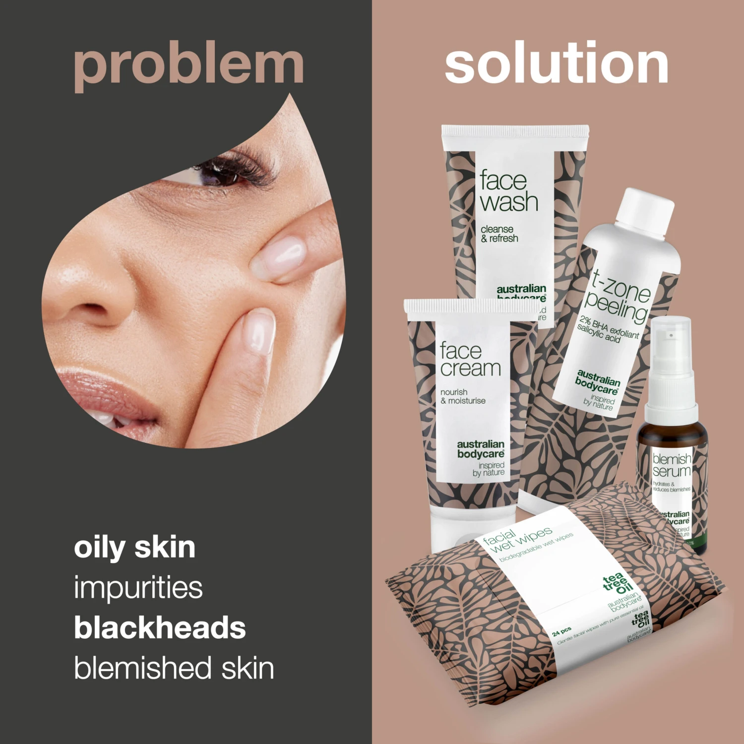 Australian Bodycare T–zone Peeling Kit — Counteracts And Prevents Oily Skin On The T–zone - Image 2