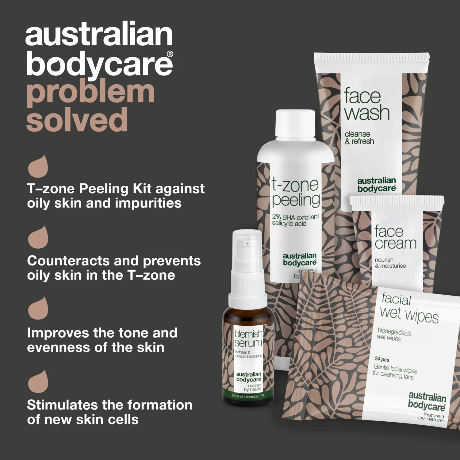 Australian Bodycare T–zone Peeling Kit — Counteracts And Prevents Oily Skin On The T–zone - Image 3