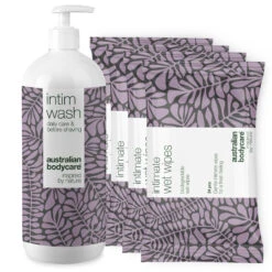 Australian Bodycare Kit For Intimate Care — Intimate Soap And Wet Wipes For Itch, Burn And Unwanted Odour