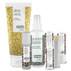 Australian Bodycare Summer Holiday Skin Care Products — Products To Care For Sunburn & Other Skin Problems