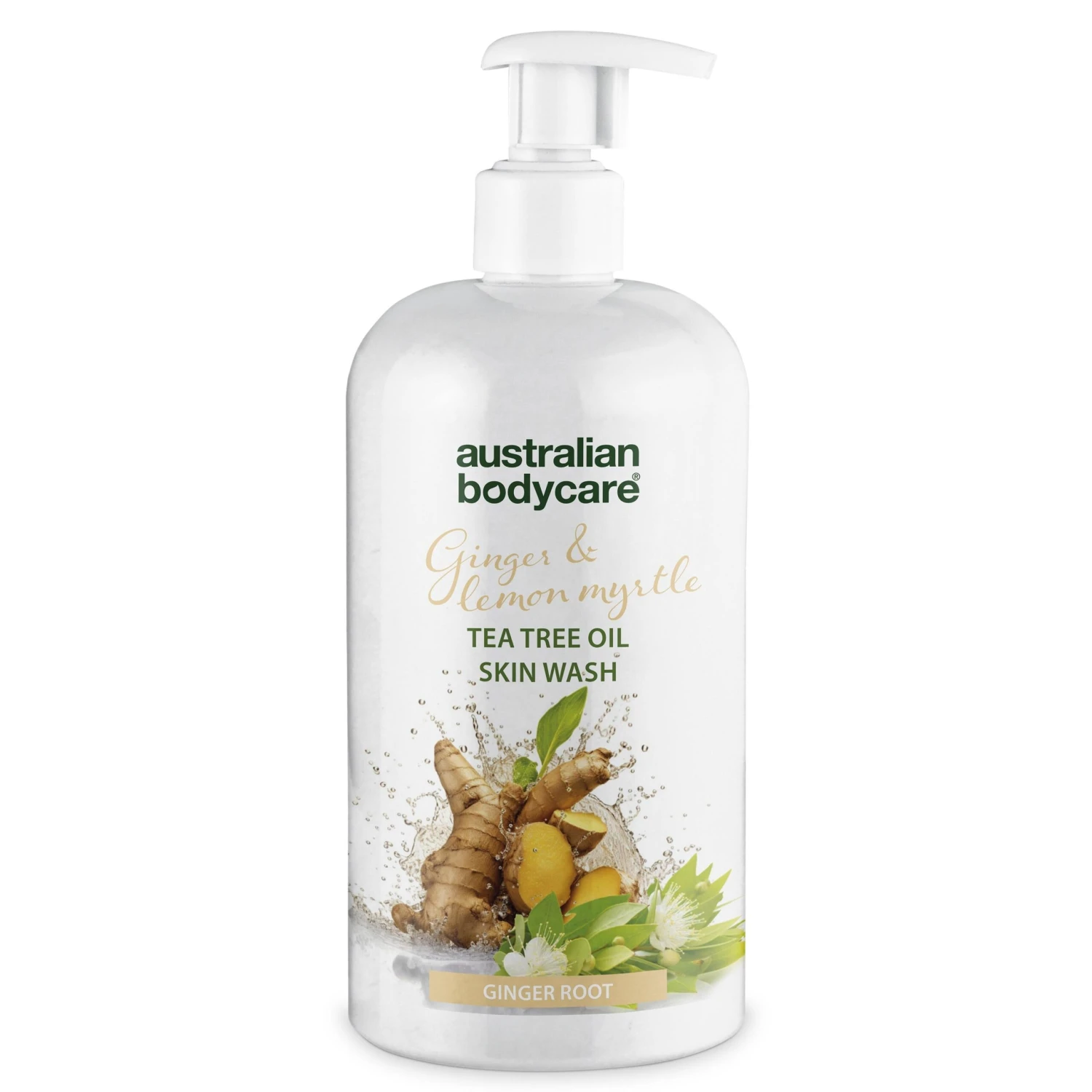 Australian Bodycare Professionel Ginger & Lemon Skin Wash — Professionel Ginger Body Wash With Tea Tree Oil
