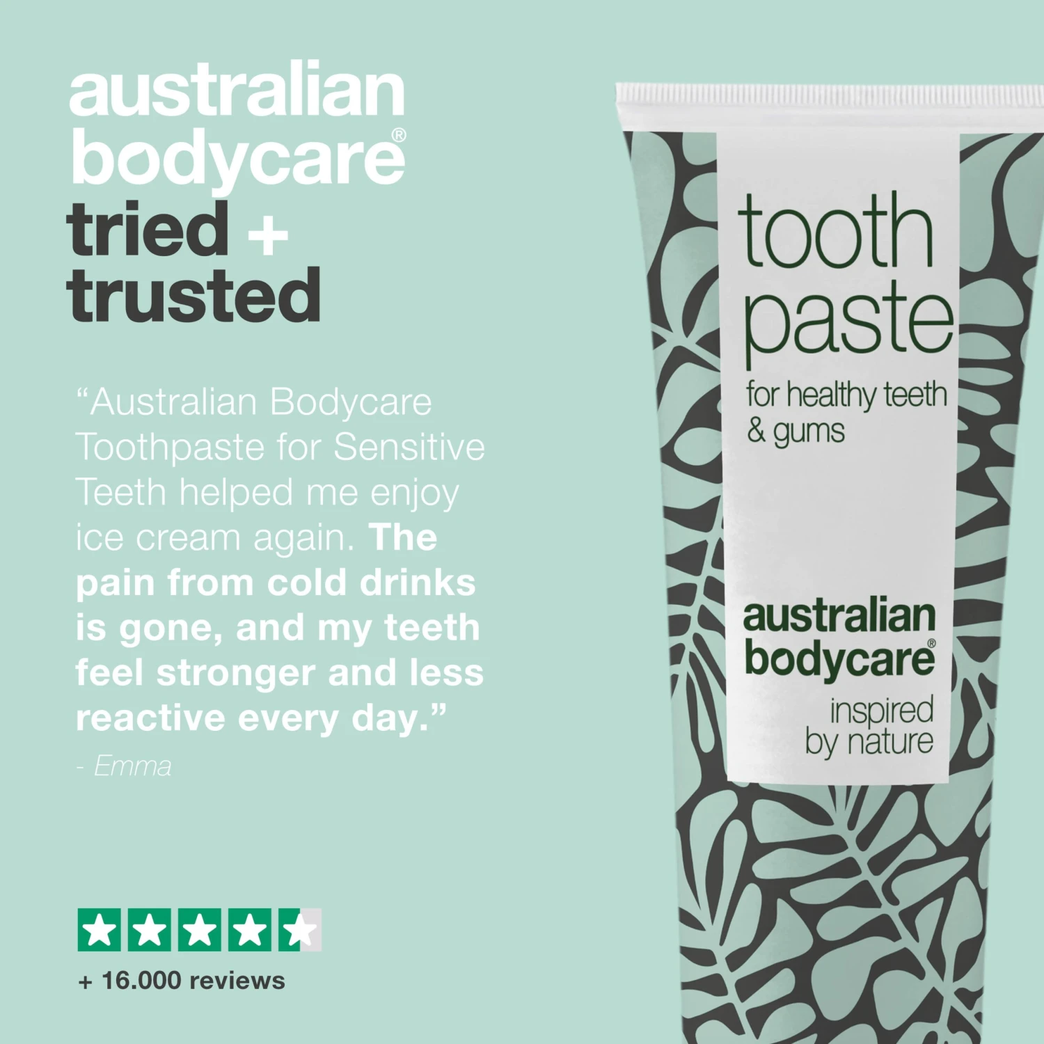 Australian Bodycare Toothpaste For Sensitive Teeth — Tea Tree Oil Toothpaste - Image 5