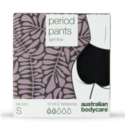 Australian Bodycare Period Underwear – Say Goodbye To Pads And Tampons — Try Period Pants For Ultimate Comfort And Protection. Reusable And Perfect For Day Or Night. Stay Dry And Worry-free.