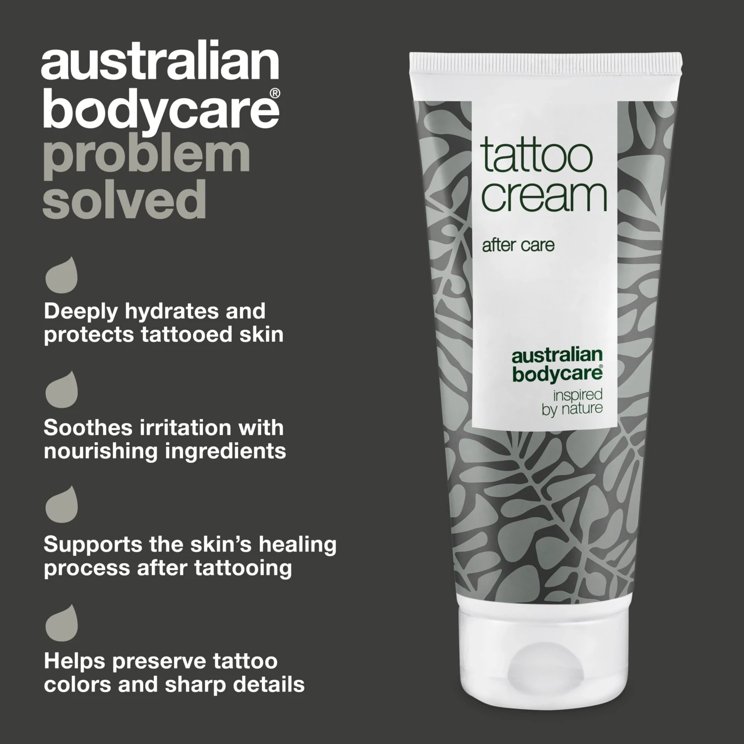 Australian Bodycare Tattoo Cream – Soothes, Moisturizes & Preserves Color — Tattoo Cream With Panthenol & Castor Oil Hydrates, Protects, And Nourishes Tattoos. Keeps Colors Vibrant And Skin Soft. - Image 3
