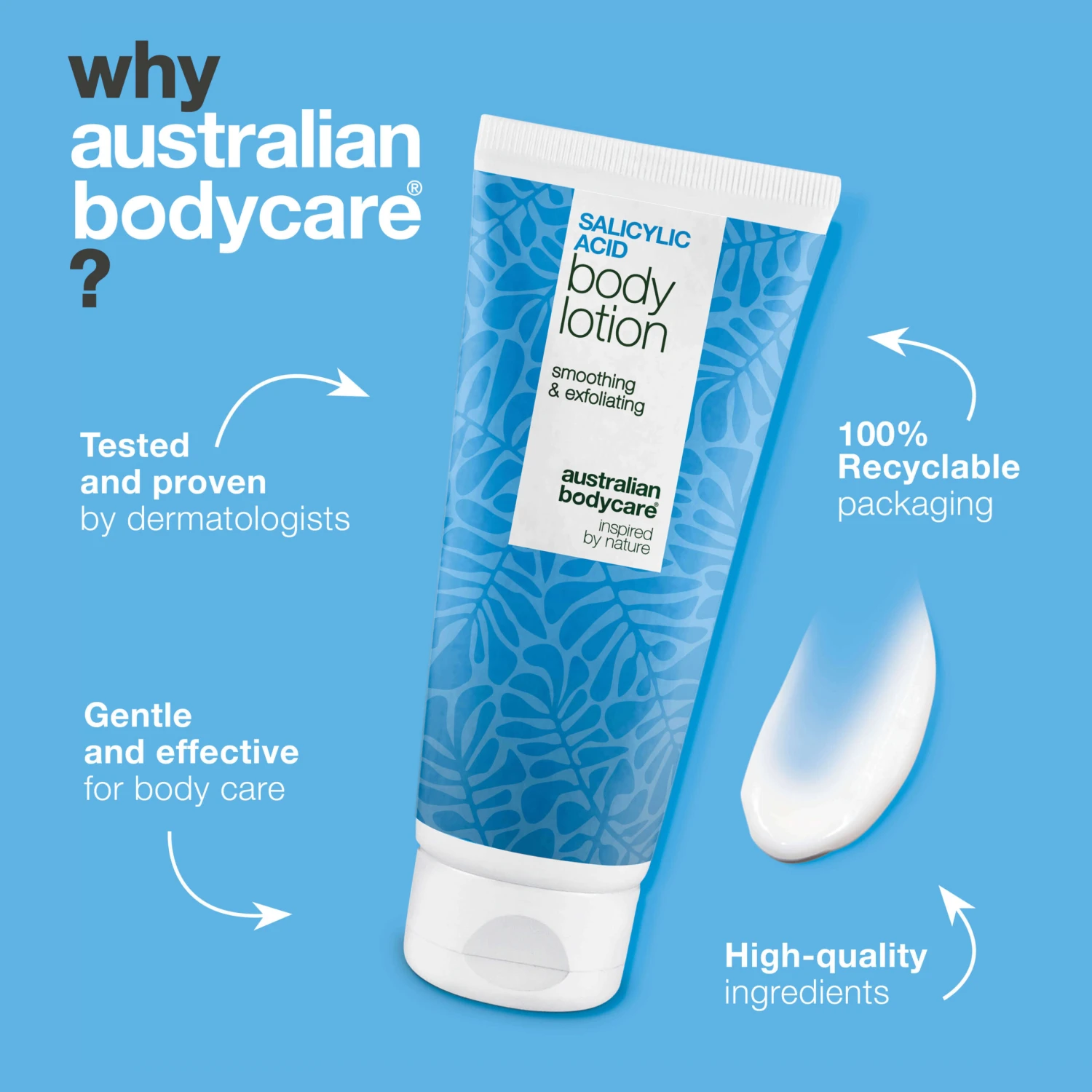 Australian Bodycare Body Lotion With Salicylic Acid – For Blemishes And Dry Skin — Body Lotion With Salicylic Acid Exfoliates, Hydrates, And Helps Reduce Blemishes, Uneven Texture, And Dry Skin. Perfect For Daily Use. - Image 4