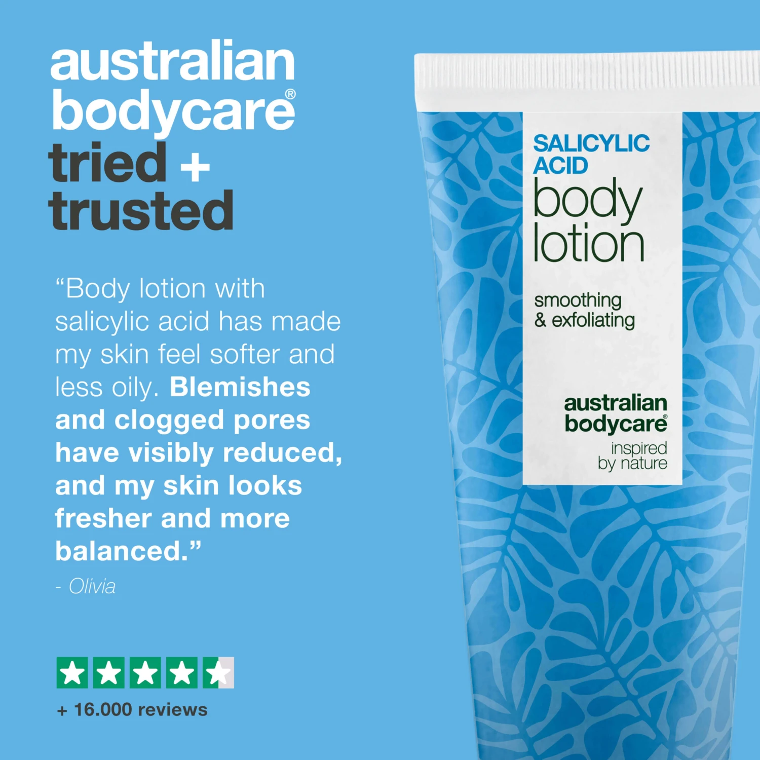 Australian Bodycare Body Lotion With Salicylic Acid – For Blemishes And Dry Skin — Body Lotion With Salicylic Acid Exfoliates, Hydrates, And Helps Reduce Blemishes, Uneven Texture, And Dry Skin. Perfect For Daily Use. - Image 5