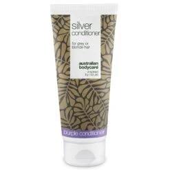 Australian Bodycare Silver Conditioner For Grey And Blonde Hair – No More Yellow Tones — Conditioner With Violet Pigments Removes Yellow Hues And Enhances Cool Tones. Adds Shine And Strengthens Hair. Perfect For Natural Or Dyed Hair.