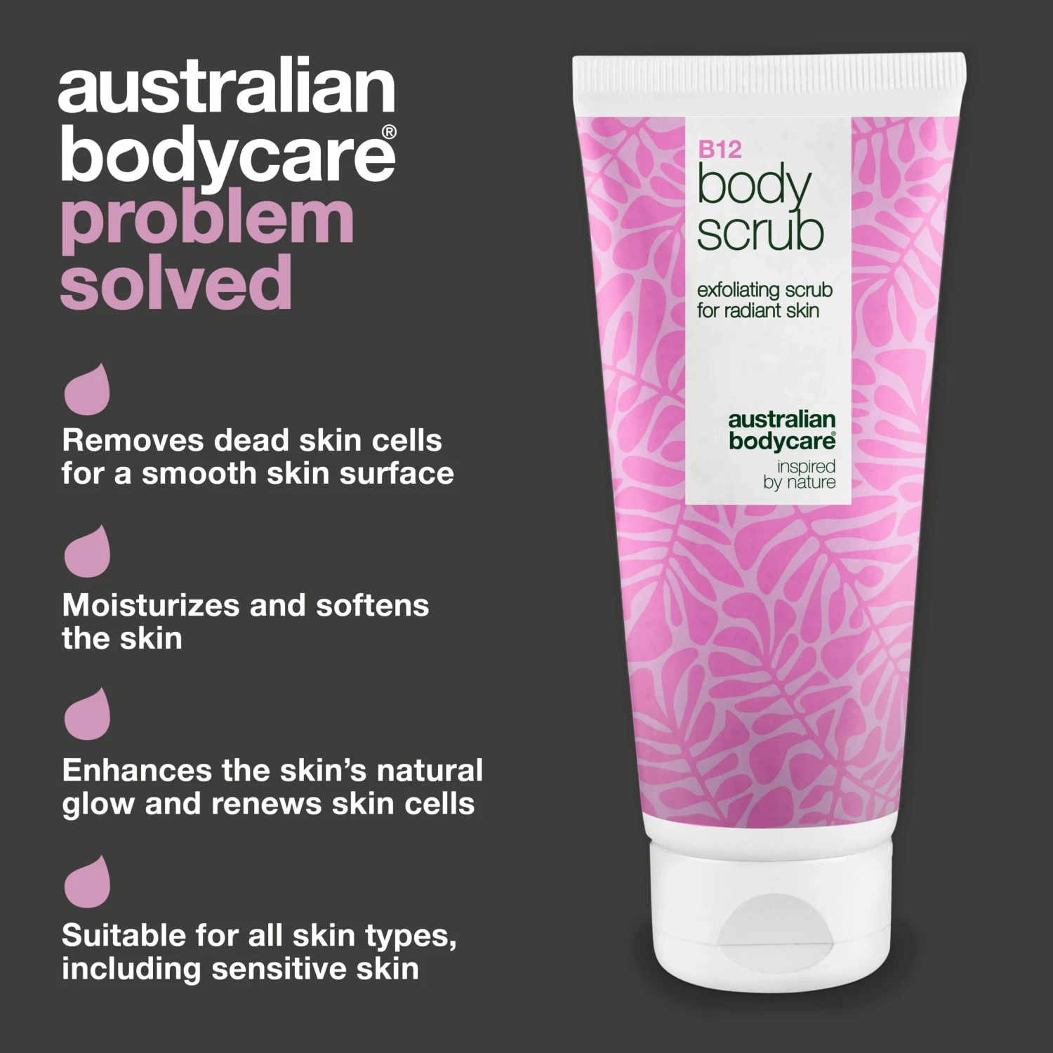Australian Bodycare B12 Body Scrub – Exfoliate And Hydrate For Smooth, Radiant Skin — Reveal Renewed Skin With B12 Body Scrub. Exfoliates And Moisturizes For A Soft, Radiant Finish. - Image 3