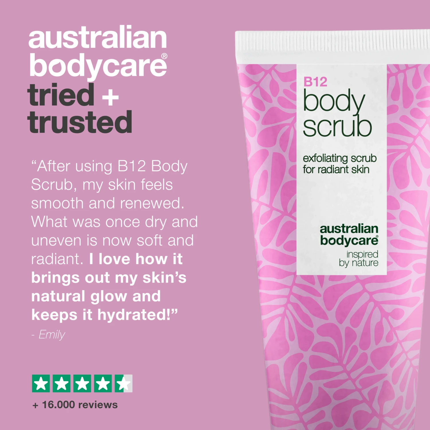Australian Bodycare B12 Body Scrub – Exfoliate And Hydrate For Smooth, Radiant Skin — Reveal Renewed Skin With B12 Body Scrub. Exfoliates And Moisturizes For A Soft, Radiant Finish. - Image 5