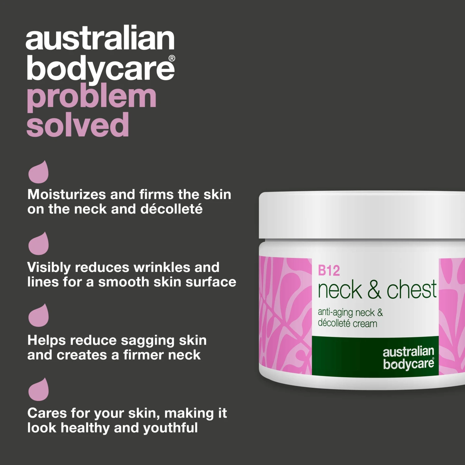 Australian Bodycare B12 Neck Cream – Reduce Wrinkles And Sagging Skin — B12 Neck & Décolleté Cream Hydrates, Firms, And Smooths Wrinkles. Ideal For A Youthful, Revitalized Look. - Image 3
