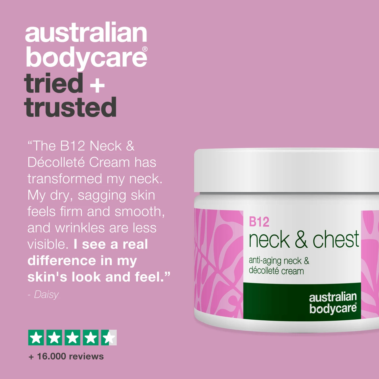 Australian Bodycare B12 Neck Cream – Reduce Wrinkles And Sagging Skin — B12 Neck & Décolleté Cream Hydrates, Firms, And Smooths Wrinkles. Ideal For A Youthful, Revitalized Look. - Image 5