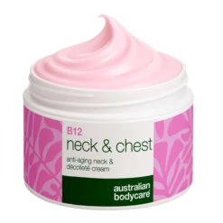 Australian Bodycare B12 Neck Cream – Reduce Wrinkles And Sagging Skin — B12 Neck & Décolleté Cream Hydrates, Firms, And Smooths Wrinkles. Ideal For A Youthful, Revitalized Look.