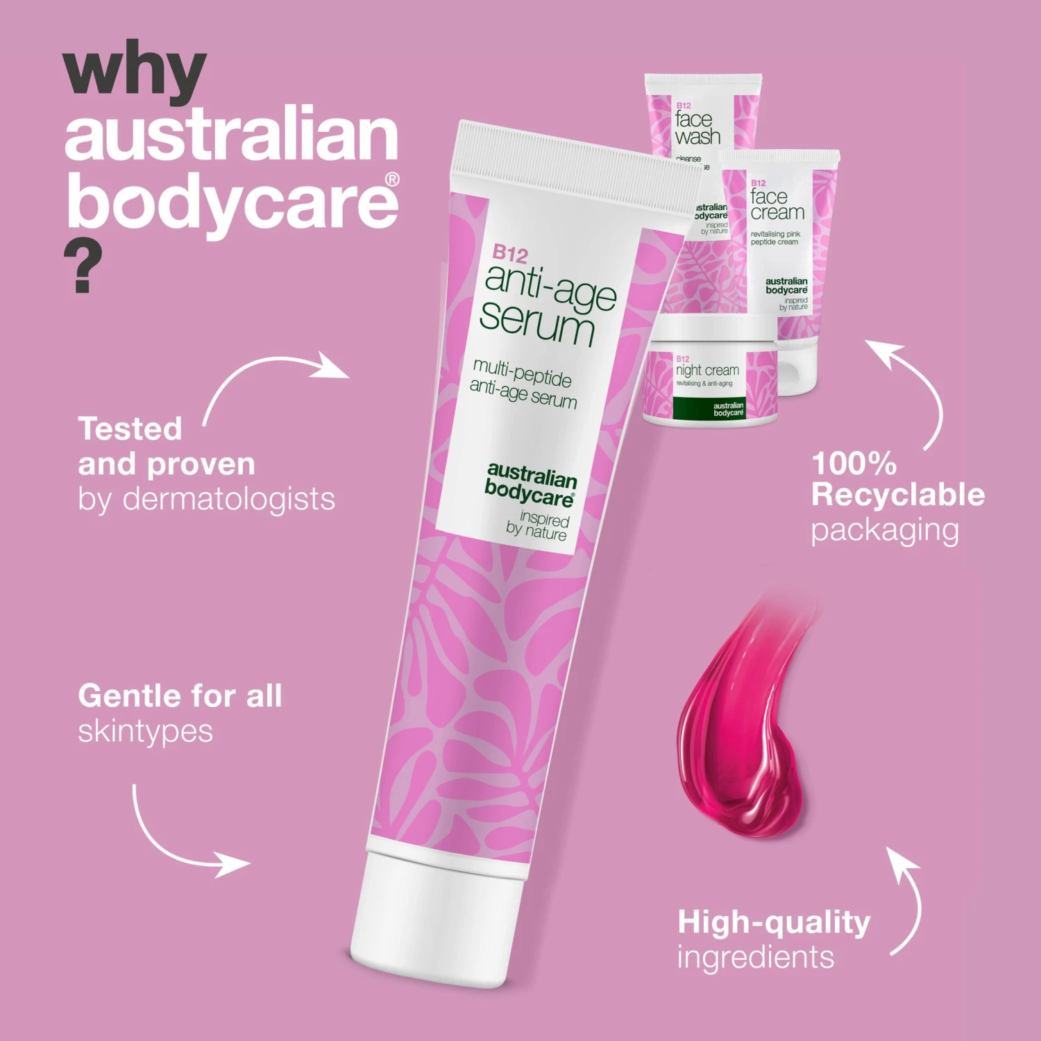 Australian Bodycare Anti-Aging B12 Set For Mature Skin – Hydrating & Firming — B12 Skincare Set For Aging Skin. Hydrates, Firms, And Smooths Skin Texture. - Image 4